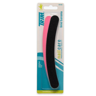 Trim Lime Banana Lima Unghie 2 Pezzi — Lima per unghie