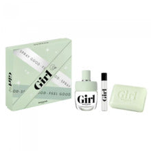 Rochas Conjunto de presente Girl EDT 60 ml, miniatura EDT 7,5 ml e sabonete sólido 75 g