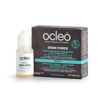 Ocleo siero booster drenante - lipo riducente fialoidi da ml 15 - (tot. ml 45) 3 pz.