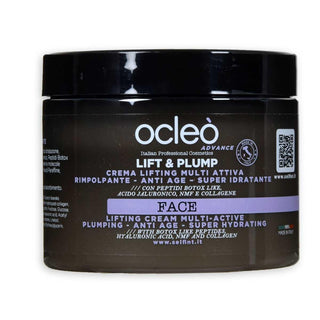 Ocleo crema lifting multi attiva rimpolpante - anti age - super idratante ml 500