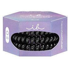 Invisibobble Slim Premium True Black - Čelenka (3 ks)