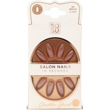 Sosu Chocolate Salon Nails (24pcs)