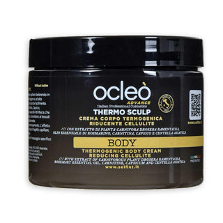 Ocleo crema corpo termogenica riducente cellulite ml 500