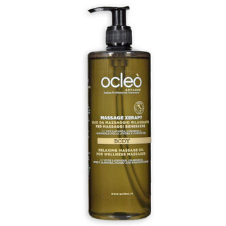 Ocleo olio massaggio rilassante per massaggi benessere 500 ml