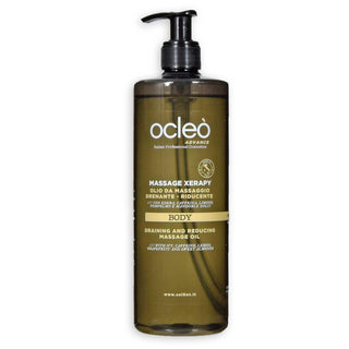 Ocleo olio da massaggio drenante riducente 500 ml