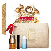 Clarins Dobbelt øjenserumsæt
