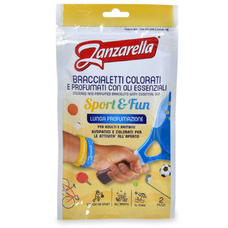 Zanzarella braccialetti sport & fun - 2pz