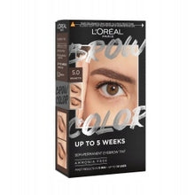 L'Oréal Eyebrow Color Tinte Semipermanente para Cejas 1 ud 5.0 Marrón