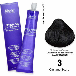 Saphir Intense crema colorante - 3n castano scuro