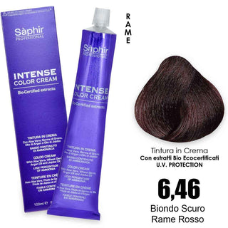 Saphir Intense crema colorante - 6.46 biondo scuro rame rosso