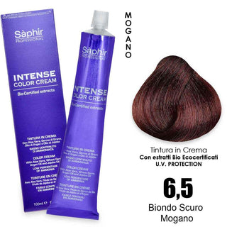 Saphir Intense crema colorante - 6.5 biondo scuro mogano