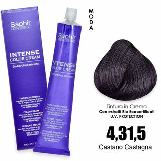 Saphir Intense creme colorante - 4.31.5 castanho castanha