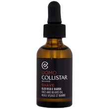 Collistar Fuktighetsgivende og nærende olje for ansikt og skjegg - 30 ml
