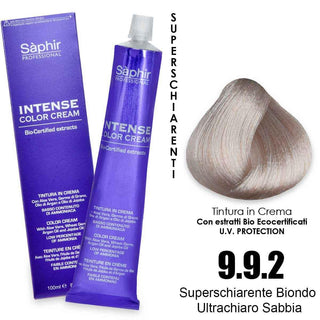 Saphir Intense crema colorante - 9.9.2 superschiarente biondo ultrachiaro sabbia