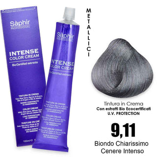 Saphir Intense crema colorante - 9.11 biondo chiarissimo cenere intenso