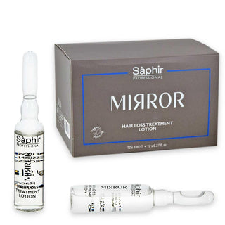 Saphir mirror hair loss treatment loziione 12 fiale da 8 ml