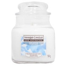 Yankee Candle Home Inspiration Algodão Macio - Vela Perfumada - 104,0 g