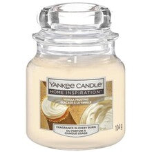 Yankee Candle Vela perfumada com cobertura de baunilha Home Inspiration 104,0 g