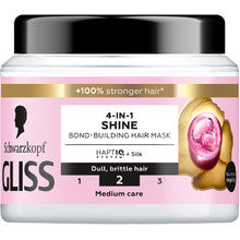 Schwarzkopf professional Gliss Shine 4 in 1 - Mask for dull and brittle hair - 400 ml