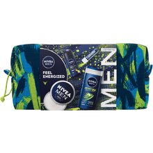 Nivea Feel Energized Herrset - 150ml Set