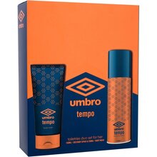 Umbro Tempo Set regalo deodorante 150 ml e gel doccia 150 ml