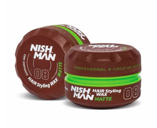 Nishman 08 Cera per capelli opaca 150 ml — Cera per capelli