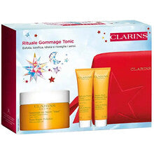 Clarins Tonik złuszczający do ciała Exfoliating Ritual Tonic - zestaw upominkowy do pielęgnacji ciała