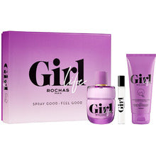 Rochas Conjunto de presente Girl Life Edp 75ml, Mini Edp 7,5ml e Bálsamo Corporal 100ml