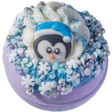 Bomb cosmetics Play It Cool Bath Blaster - Glitrende badebombe - 160,0 g