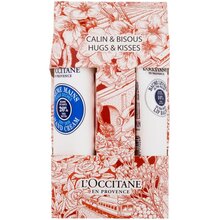 L´occitane סט חיבוקים ונשיקות חיבוקים ונשיקות עם חמאת שיאה 30 מ"ל