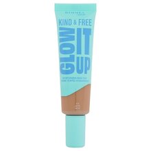 Rimmel Kind & Free Glow It Up Ten Hidratant - Machiaj Hidratant pentru Ten Sensibil, Uscat și Normal 30ml 503 Mocha