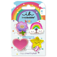 Invisibobble Clipstar Happy World - Sponky do vlasů 4 ks