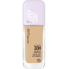 Super Stay Lumi-Matte Lightweight mattifying foundation with long-lasting effect and high coverage 126
