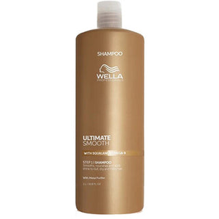 Wella professional Ultimate Smooth Shampoo - Shampoo nutriente 1000ml