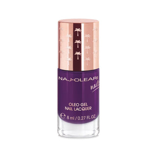 Naj-oleari Oleo Gel Nail Lacquer - Smalto Effetto Gel Smalto effetto gel 28 viola melanzana