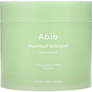 Abib Calming Touch Heartleaf Spot Pad (80 pezzi) - Dischetti tonificanti lenitivi