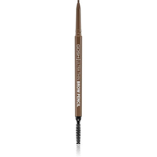 Gosh Ultra Thin matita sopracciglia in crema & pennello 2-In-1 002 Grey Brown 0,09 g