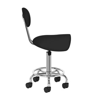 Activeshop Sgabello Cosmetico 6001 Nero — Sgabello cosmetico