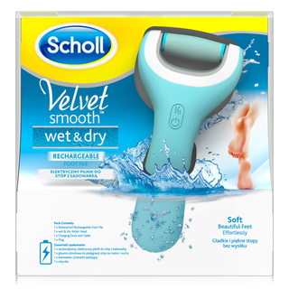 Scholl Velvet Smooth Pro dispositivo piedi — Dispositivo lima piedi
