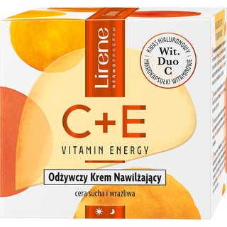 Lirene C+E Vitamin Energy Fuktighetskrem for Ansikt 50 ml — Crema viso