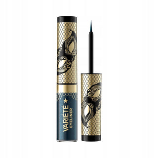 Eveline cosmetics Eyeliner liquido Variete, waterproof, scintillante, 03, Chameleon, 4 ml