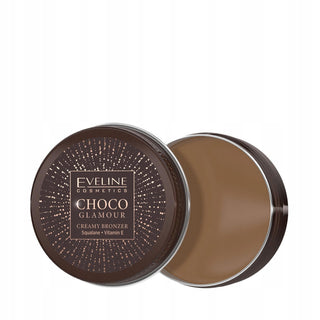 Eveline cosmetics Choco Glamour, Terra abbronzante in crema, 01, Choco Glam, 20 g