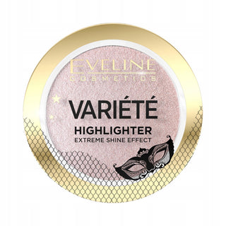 Eveline cosmetics Variete, Illuminante, Blush Illuminante Compatto, 01, 1 Tonalità, 5 g