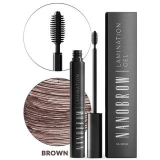 Gel de lamination Nanobrow Marron 7ml 