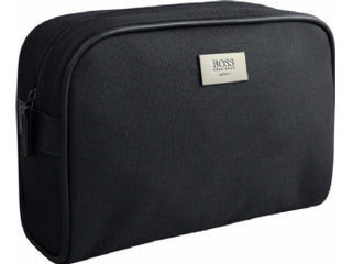 Hugo Boss, polyester, fabric bag, toiletries, men