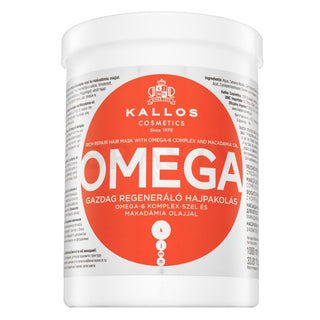 Maschera per capelli Kallos Omega Rich Repair 1000 ml