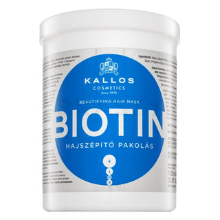 Maschera per capelli Kallos Biotin Beautifying 1000 ml