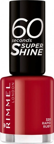 Rimmel 60 Seconds Super Shine - Smalto 320 Rapid Ruby