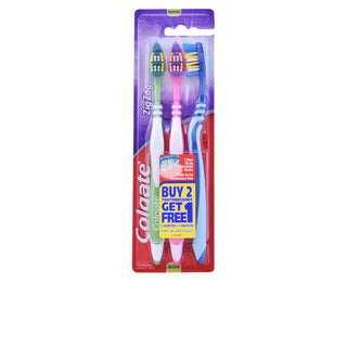 Colgate Zig Zag Medium Spazzolino da denti 3 unità — Spazzolino