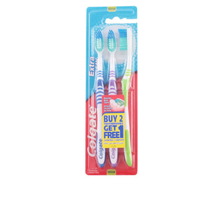 Spazzolino da denti Colgate Extra Clean Medium 3 unità